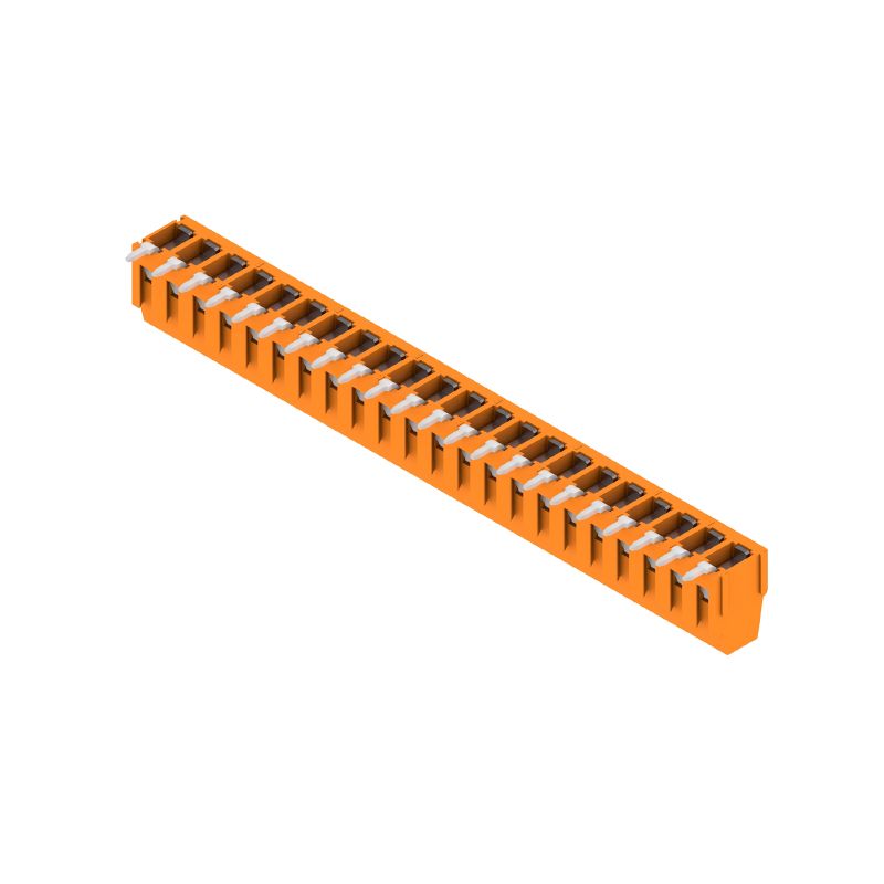 9995150000 - 5.08mm Orange PCB Terminals, 22 Poles, 180° Orientation  (Pack of 50)