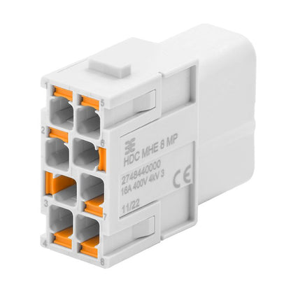 2748440000 - 400V 8-Pole Signal Module with PUSH IN System