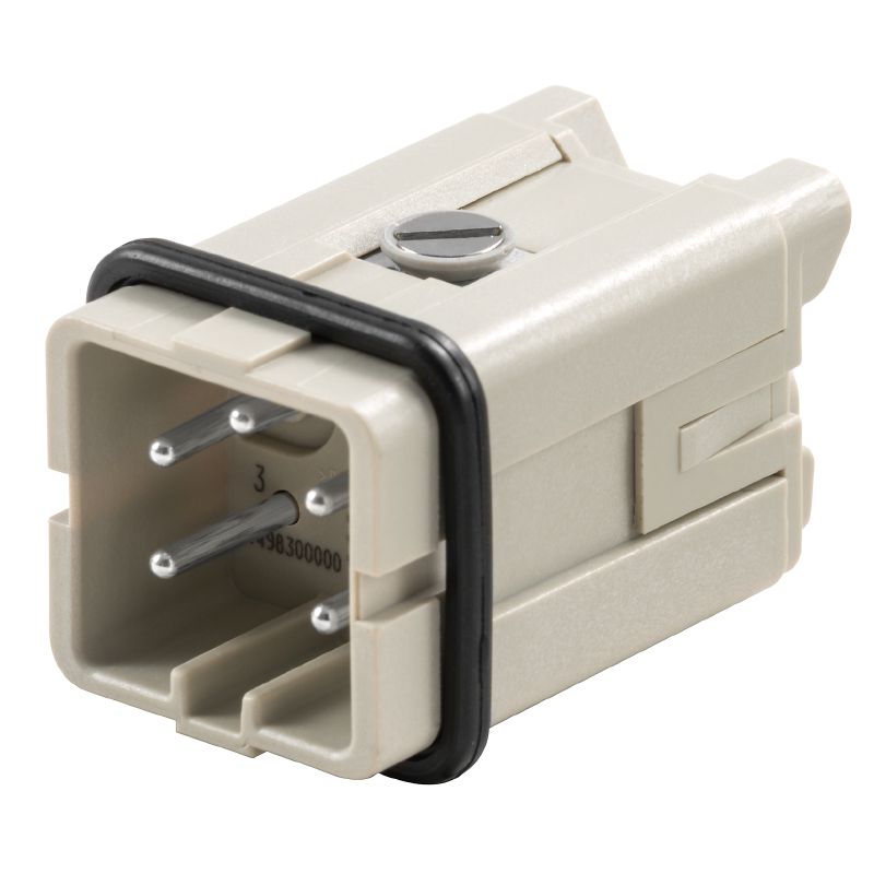 1498300000 - 400V Male Insert with 4 Poles & Screw Connection