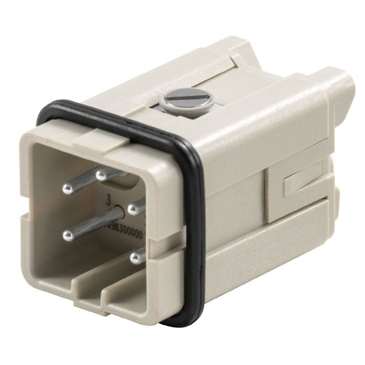 1498300000 - 400V Male Insert with 4 Poles & Screw Connection