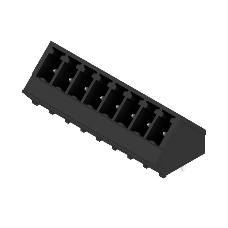 1976540000 - 8-Pole 135° Black PCB Connector for THT Soldering  (Pack of 50)