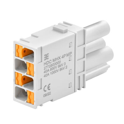 2772800000 - 830V 40A 4-Pole Power Module with PUSH IN Mechanism