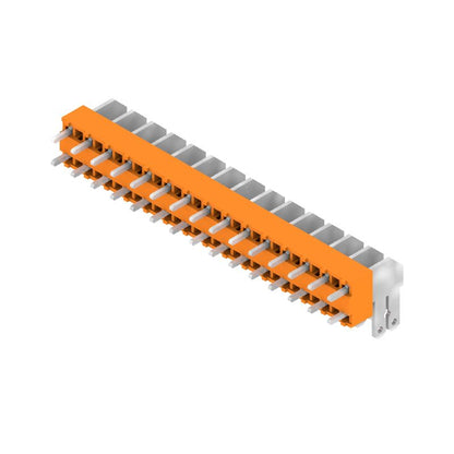 9511540000 - 5.00mm PCB Terminal, 15 Poles, Orange Tinned Finish  (Pack of 50)