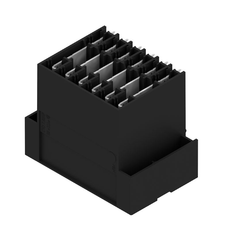 1523990000 - 12-Pole Male PCB Connector, 7.62mm Pitch, Tinned Black  (Pack of 15)