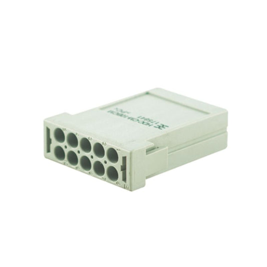 1758410000 - Heavy-Duty 10-Pole Connector Insert for Robust Applications  (Pack of 10)