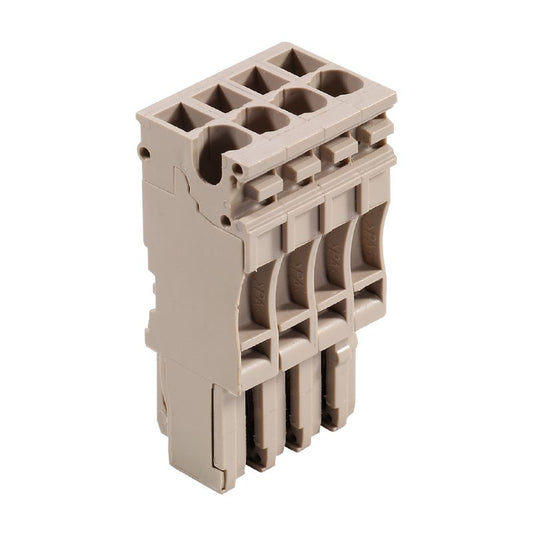 1815500000 - Versatile Dark Beige Z-Series Plug-in Connector  (Pack of 25)
