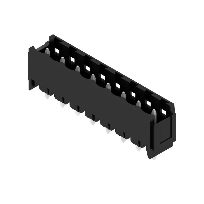 1149600000 - 8-Pole Male PCB Header Connector, 3.2mm Pins, Black Box  (Pack of 50)