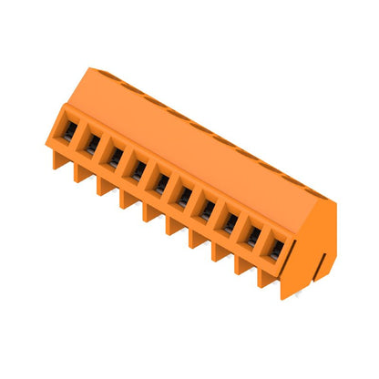 9994610000 - 5.08mm 10-Pole PCB Terminal with Orange Yoke Connection  (Pack of 50)