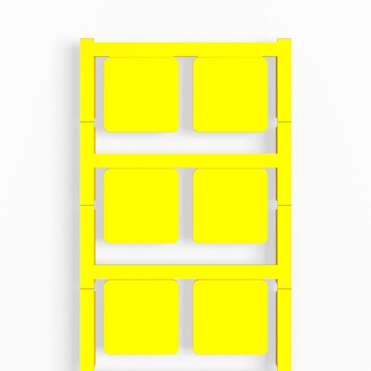 1131800000 - Yellow 27mm Adhesive SwitchMark Device Marker  (Pack of 60)