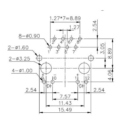 2613200000 - Cat 5e RJ45 Modular Jack with 90° Elbow Connection  (Pack of 600)