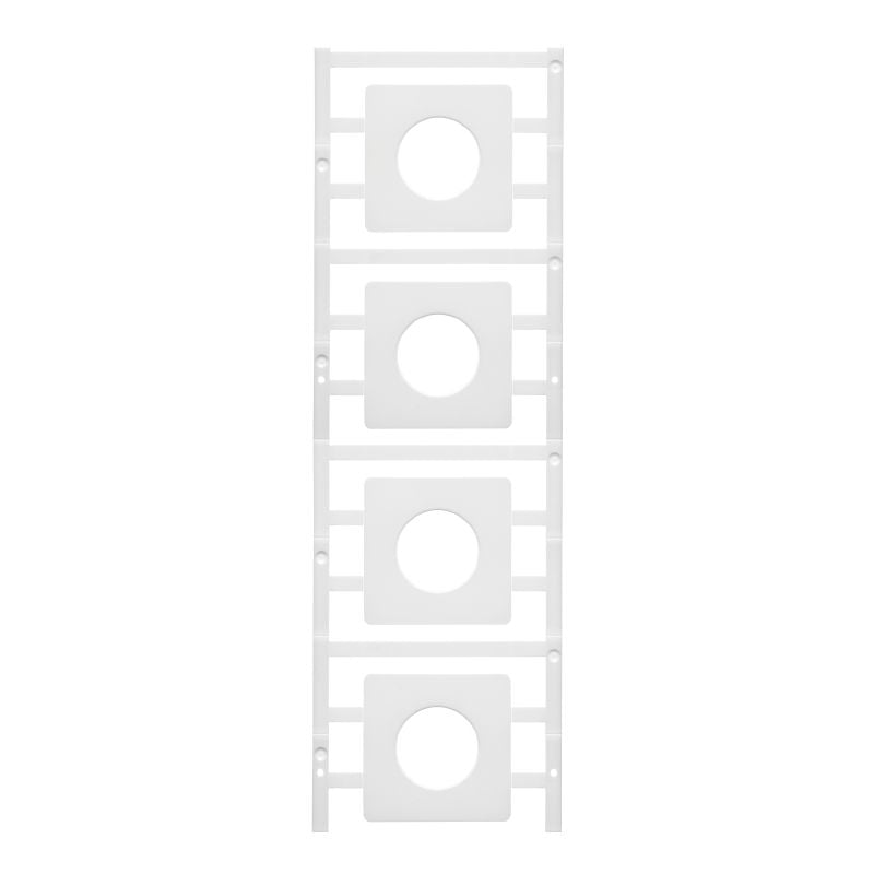 1248650000 - White 45x45mm SwitchMark for Cam Switches  (Pack of 20)