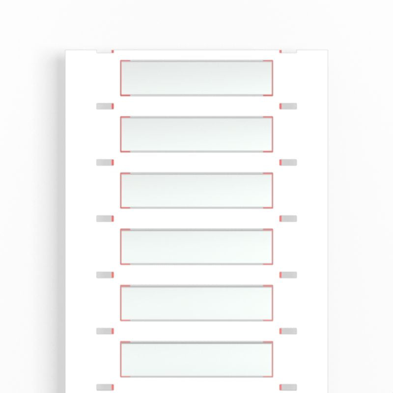 2438060000 - White Polyolefine Cable Markers, 50.8mm High, 3.2-6.4mm Width  (Pack of 1000)