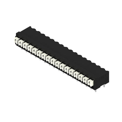 1871240000 - 3.81mm Pitch Black Connector with 17 Poles, 3.5mm Pins  (Pack of 8)