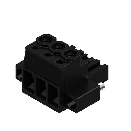 1956020000 - 5.00mm 3-Pole Female Plug PCB Connector, 180° Angle  (Pack of 72)