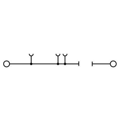 2892780000 - Compact 4mm² Terminal Block, 28A, Dark Beige, Test-Disconnect  (Pack of 50)