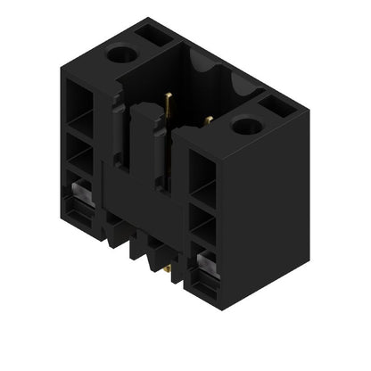 1518130000 - 3.50mm Black 2-Pole PCB Connector with 180° Elbow  (Pack of 100)