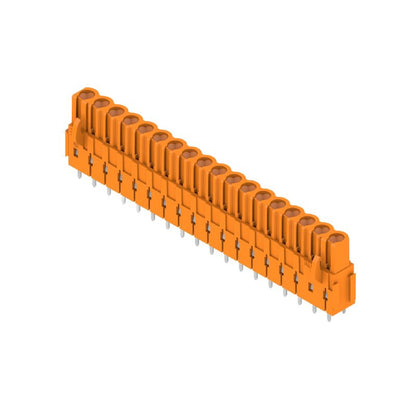 1767760000 - 18-Pole PCB Female Header Connector, 5.08mm Pitch, Black  (Pack of 18)