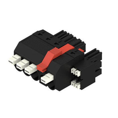 2016150000 - 7.62mm Female PCB Connector, 4 Poles, 180° Angle  (Pack of 20)