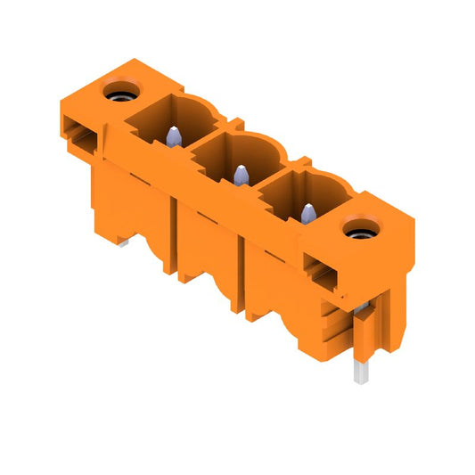 1141210000 - 7.62mm 3-Pole Tinned Male Header Connector, 180° Angle  (Pack of 54)