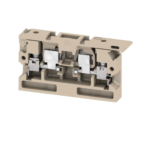 0376960000 - Beige/Yellow Screw Connection Fuse Terminal, 4 mm², 500 V  (Pack of 100)