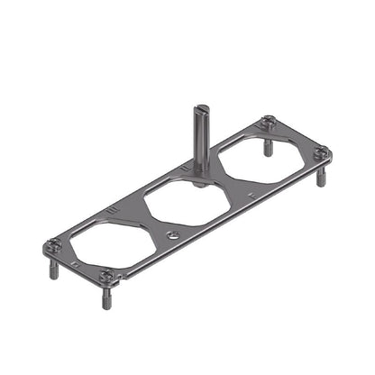 1103720000 - High Power Connector Insert: 140mm Stainless Steel, 3 Poles