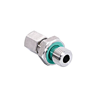 ZH6C005 - Stainless Steel 6mm to G1/4" Cutting Ring Connector