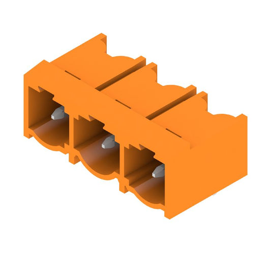 1980380000 - 3-Pole 7.62mm Male PCB Connector, THT Solder, OR BX  (Pack of 100)