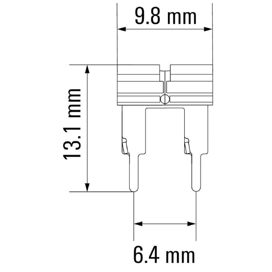 2556390000 - Touch-Safe Electrical Cross-Connector Rated 300V, 17.5A  (Pack of 10)