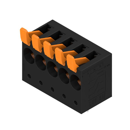 2453720000 - Compact Push-In Circuit Terminal, 26.45mm Deep, Black  (Pack of 25)