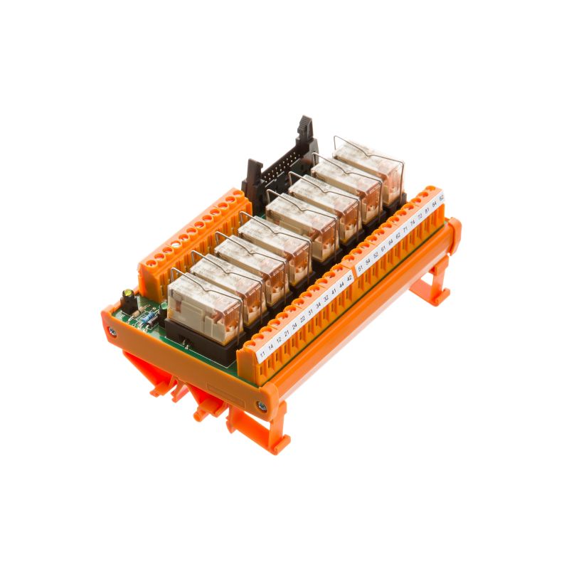 1464780000 - RSM-8H 24V Relay Module with LED Status Indicators