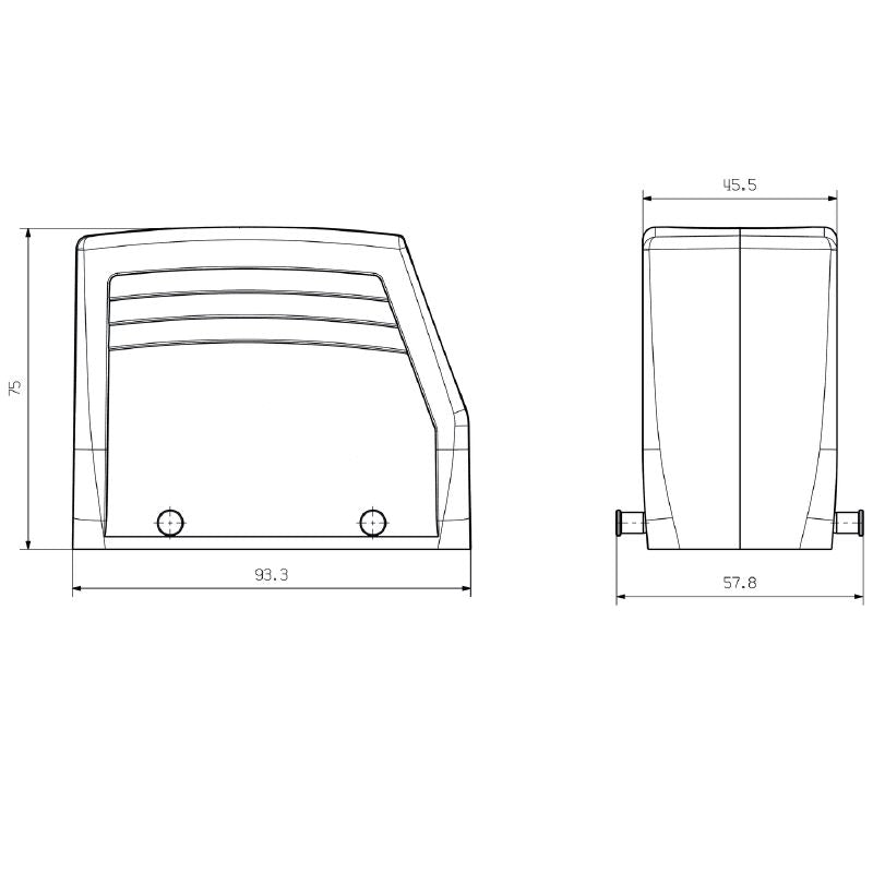 1927480000 - IP65 Enclosure Size 6 with M32 Cable Entries