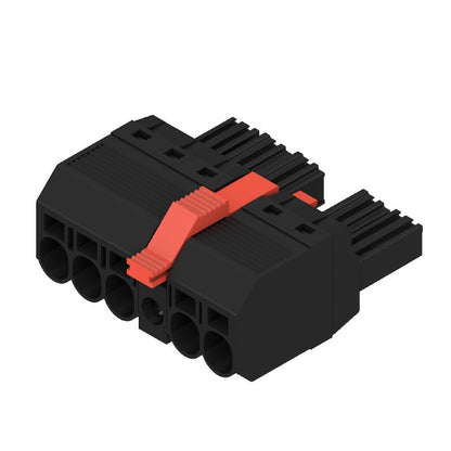 1060690000 - 7.62mm Female PCB Connector, 5-Pole Tension-Clamp  (Pack of 30)