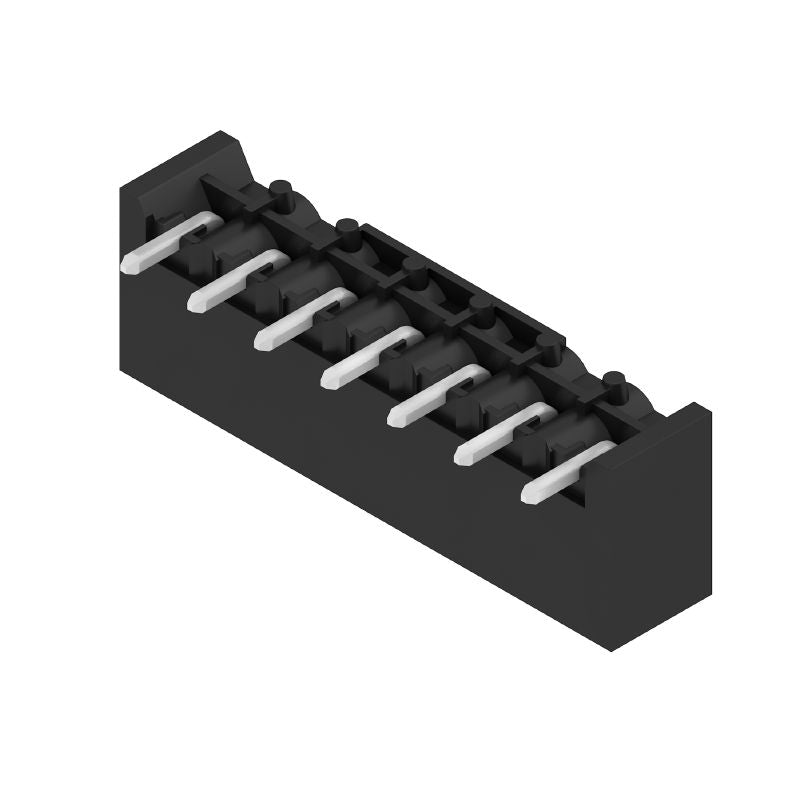 1780230000 - 5.08mm 7-Pole PCB Connector with 90° Angle, Black Finish  (Pack of 50)