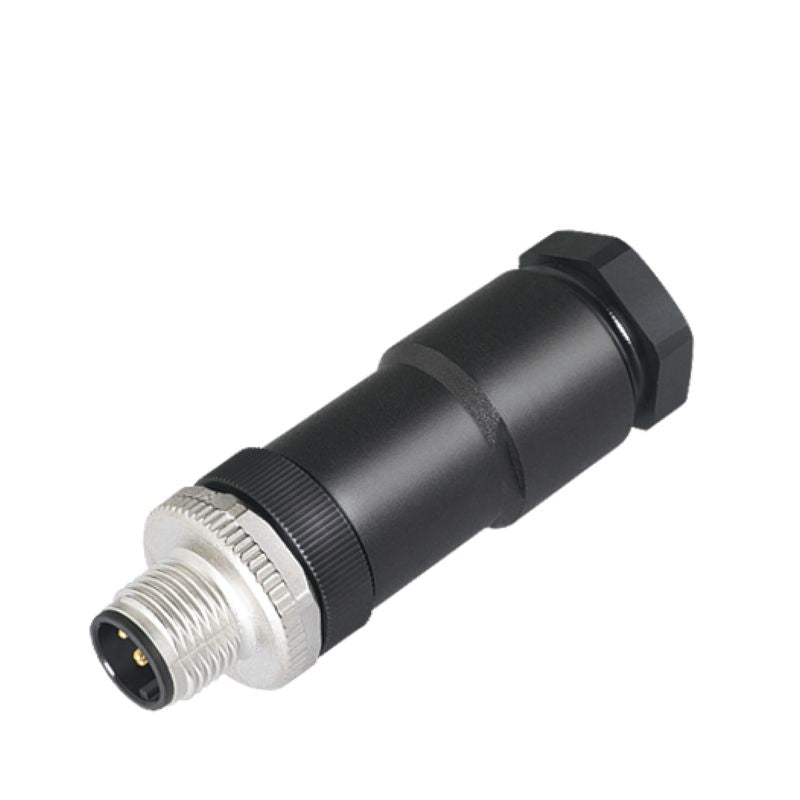 1353740000 - M12 Field Attachable Connector, IP67, 5-Pole, 8-10mm Cable