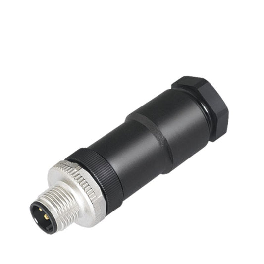 1353740000 - M12 Field Attachable Connector, IP67, 5-Pole, 8-10mm Cable