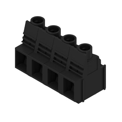 2014400000 - Black 12.70mm PCB Terminals, 4-Pole, 90° Angle  (Pack of 20)