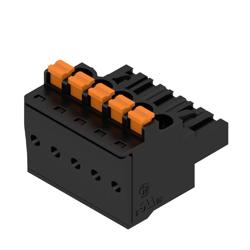 1979300000 - 5.00mm Female PCB Connector with Push-In Mechanism  (Pack of 72)