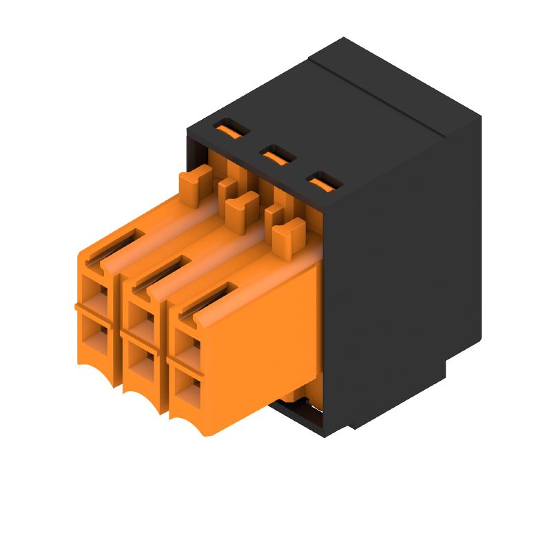 1292750000 - 3.50mm 6-Pole PCB Connector with Tension-Clamp Connection  (Pack of 174)