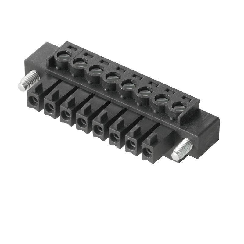 1793000000 - 3.81mm PCB Female Connector with 8 Poles, 180° Angle  (Pack of 50)