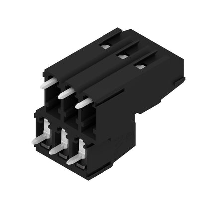 1769090000 - 6-Pole 5.08mm PCB Terminal, 90° Orientation, Black  (Pack of 64)