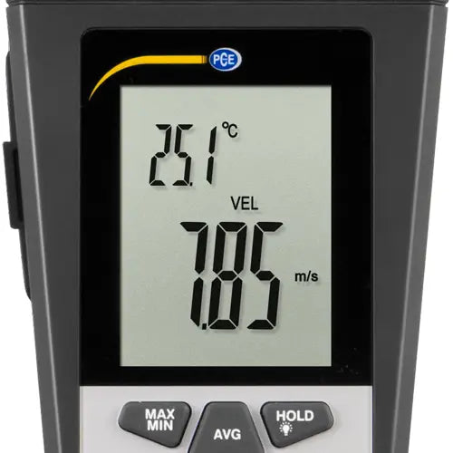 PCE-VA 11 - HVAC Meter for Airflow & Temperature with ISO Calibration