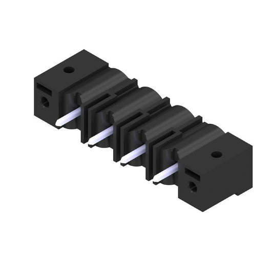 1140890000 - 4-Pole 7.62mm Black PCB Connector for THT Soldering  (Pack of 42)