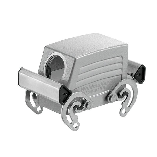1654750000 - IP65 Protective Enclosure, 52mm H x 55mm W, Side Locking Clamp