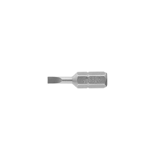2748860000 - 25mm Slotted Bit, 0.5mm Thick & 3mm Wide  (Pack of 5)