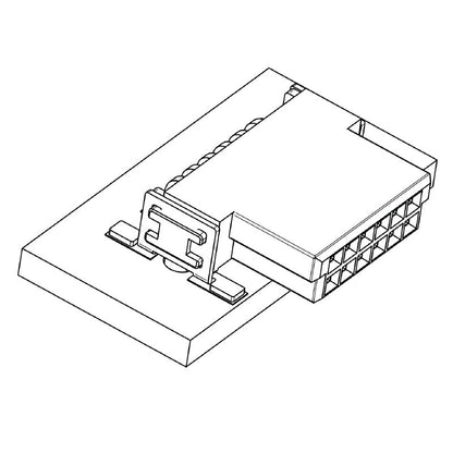 2747440000 - 1.27mm Pitch 16-Pole SMD Connector Female Header  (Pack of 560)