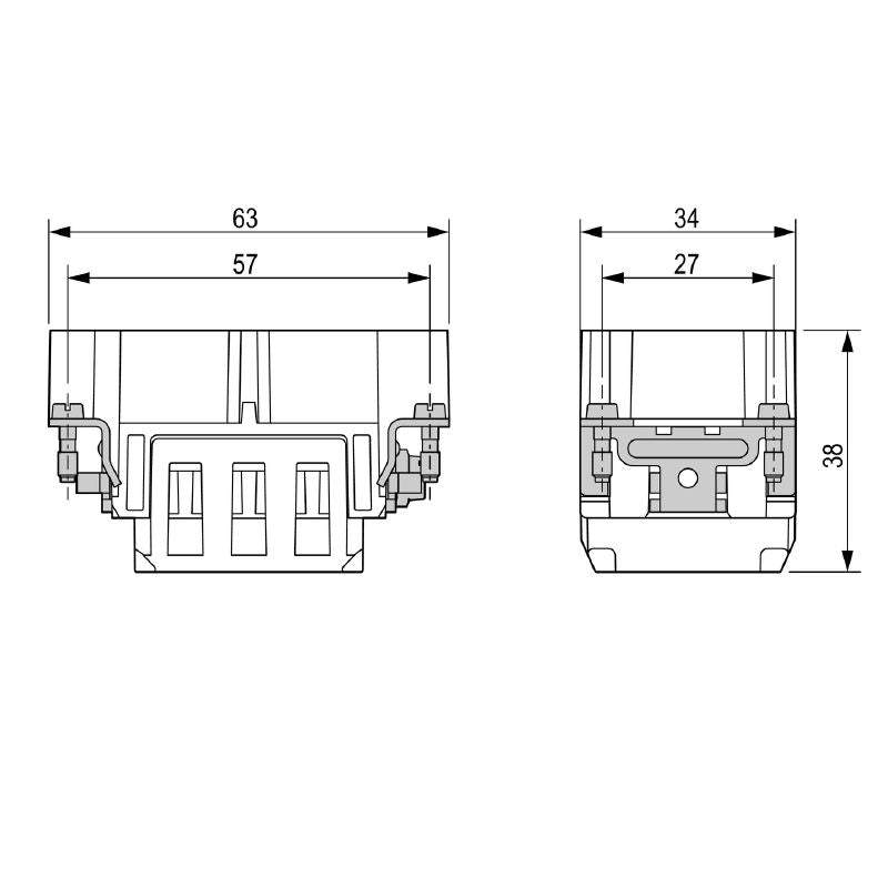 3023920000 - 18-Pole PUSH IN Connector, Size 4, RoHS Compliant