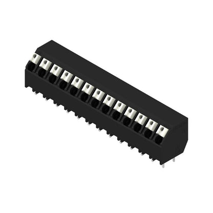1885130000 - 5.08mm PCB Terminal, 13 Poles, 135° Angle, PUSH IN  (Pack of 8)