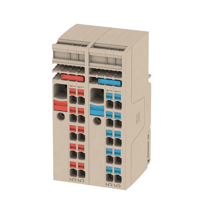 2506350000 - Dark Beige Modular Terminals for 10 mm² Wires, 800 V, 48 A