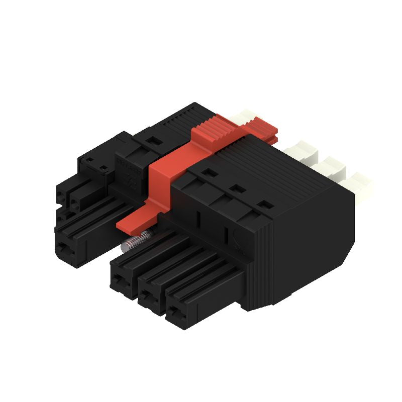 2590770000 - 7.62mm 4-Pole PCB Connector with PUSH IN Design  (Pack of 20)