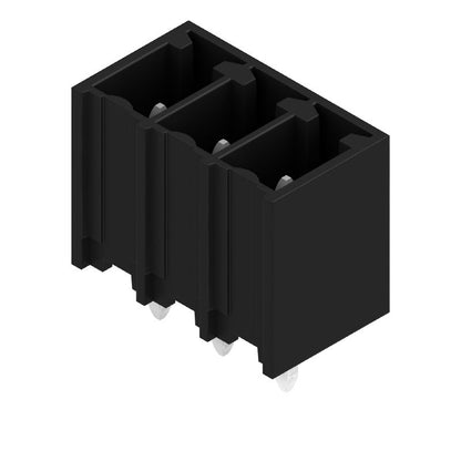 1862940000 - 3-Pole 3.81mm PCB Connector, 180° Angle, Tin-Coated Black  (Pack of 50)